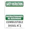Signmission OSHA Sign, INSTRUCTIONS, 18in X 12in Alum, 12" W, 18" L, Landscape, OS-SI-A-1218-L-11448 OS-SI-A-1218-L-11448 - alternate 1